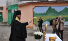 Єпископ Боярський Феодосій звершив освячення хреста на купол храму в Київському слідчому ізоляторі