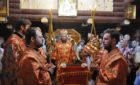 Епископ Боярский Феодосий возглавил богослужение престольного праздника в храме в честь святых Царственных страстотерпцев