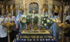 Архиепископ Боярский Феодосий совершил Литургию в день праздника Успения Пресвятой Богородицы