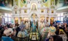 Архієпископ Боярський Феодосій співслужив Предстоятелю у храмі Різдва Христового Північного київського вікаріатства (+ВІДЕО)