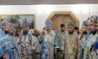 Архиепископ Боярский Феодосий сослужил Предстоятелю УПЦ при освящении древнейшего деревянного храма Киева (+ВИДЕО)