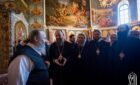 Архієпископ Боярський Феодосій взяв участь у привітанні Предстоятеля УПЦ з нагоди свята Пасхи