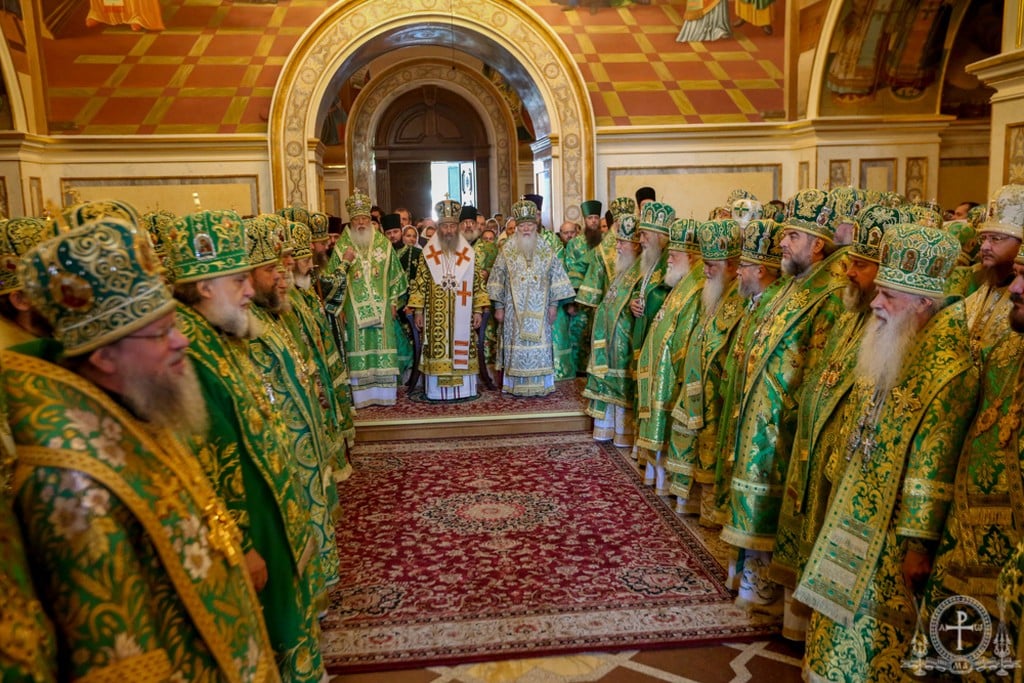 Архиепископ Боярский Феодосий сослужил Предстоятелю УПЦ в день памяти его небесного покровителя (+ВИДЕО)