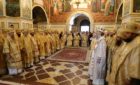 Архієпископ Феодосій співслужив Предстоятелю УПЦ за святковою Літургією в Успенському соборі Києво-Печерської Лаври (+ВІДЕО)