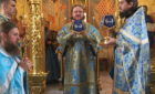 Архиепископ Феодосий совершил Литургию в день отдания праздника Успения Пресвятой Богородицы