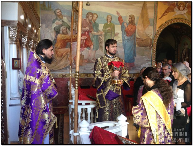 Архиепископ Феодосий совершил Литургию в Неделю 18-ю по Пятидесятнице