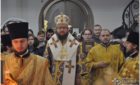 Архієпископ Феодосій звершив нічну Літургію в день престольного свята у Свято-Спиридонівському храмі