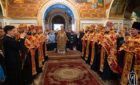 Архиепископ Феодосий принял участие в поздравлении Предстоятеля УПЦ по случаю праздника Пасхи