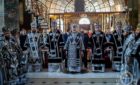 У Велику Середу архієпископ Феодосій співслужив Предстоятелю у Трапезному храмі Києво-Печерської Лаври (+ВІДЕО)