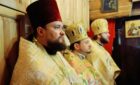 Архиепископ Феодосий возглавил богослужение престольного праздника в Свято-Николаевском храме на Подоле