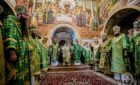 Напередодні дня пам’яті прп.Антонія Печерського архієпископ Феодосій співслужив Предстоятелю у Києво-Печерській Лаврі