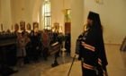 Архиепископ Феодосий совершил Литургию престольного праздника в храме Подольского благочиния г.Киева
