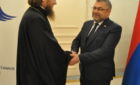 Архиепископ Боярский Феодосий принял участие в приеме посольства Республики Армения