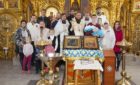 Архієпископ Феодосій звершив хрещення дитини в сім’ї протодиякона