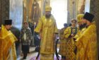 Архиепископ Феодосий совершил Литургию в Неделю 14-ю по Пятидесятнице