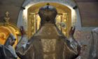 Архієпископ Феодосій звершив богослужіння малого престольного свята в Хресто-Воздвиженському храмі