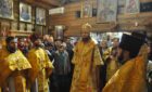 Архієпископ Феодосій очолив богослужіння престольного свята в Свято-Миколаївському храмі на Подолі