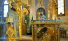 Архиепископ Феодосий совершил Литургию в праздник Благовещения Пресвятой Богородицы (+ВИДЕО)