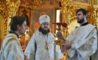 Архиепископ Феодосий совершил Божественную литургию в Лазареву субботу (+ВИДЕО)