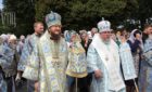 Архієпископ Феодосій звершив святкову Літургію у Каневі та благословив дітей на навчання